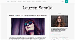 Desktop Screenshot of laurensapala.com